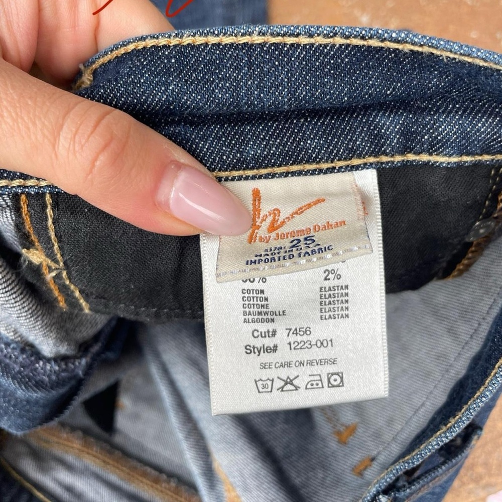 Citizens of humanity Y2K low rise flare jeans sz 25 / inseam 32.5 - Picture 7 of 7